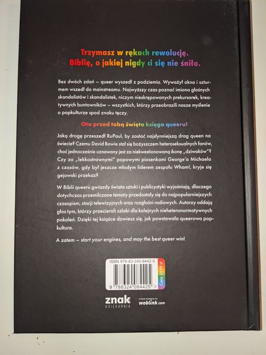 Sprzedam Biblia queeru Jack Quiness