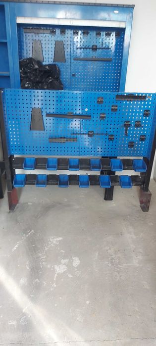 tablica narzędziowa warsztatowa 140 cm + zawieszki i listwy