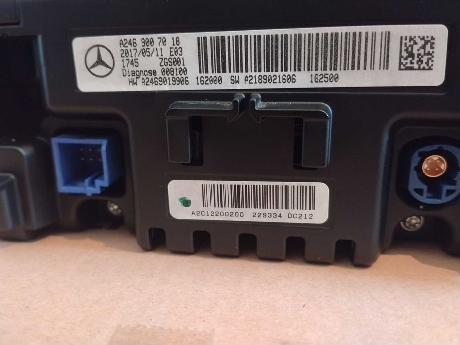 Ecrã/Display Mercedes CLA X117 - 2016-2019 - NTG 5.0