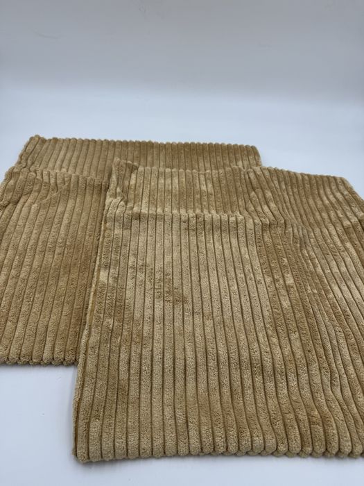 Zestaw 2 poszewek bezowych 50x50