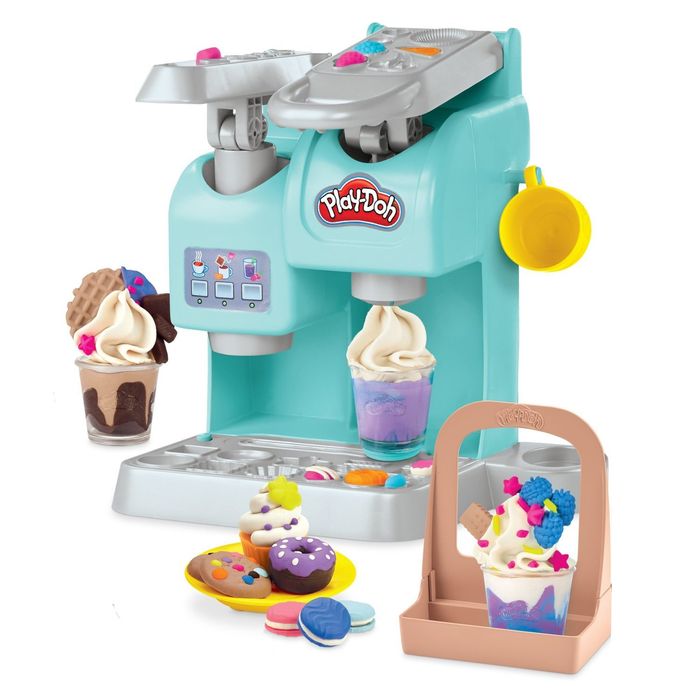ZESTAW ciastoliny Play-Doh kawiarnia ekspres 8 tubek