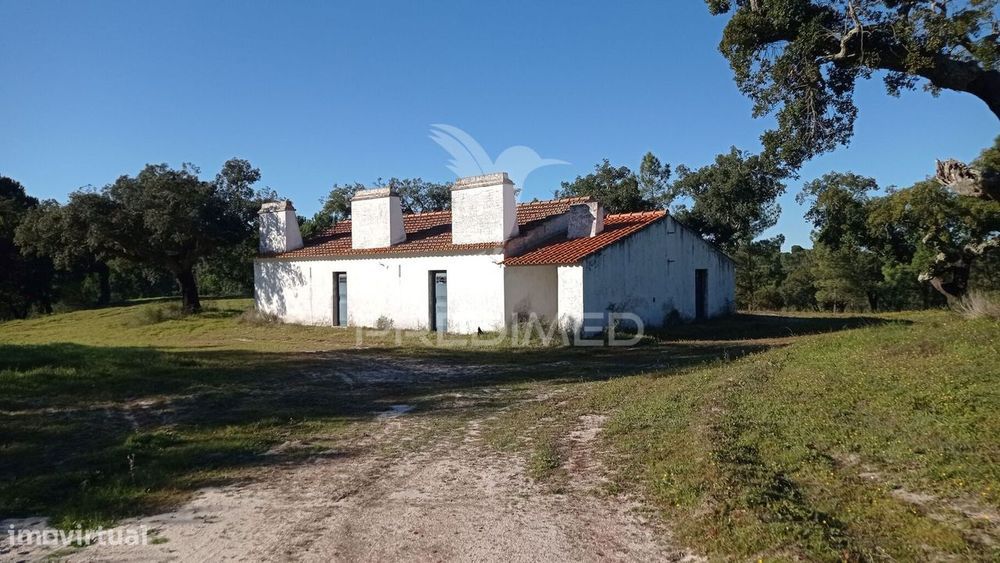Conjunto de duas herdades 71,70 hectares, junto à vila de Mora.