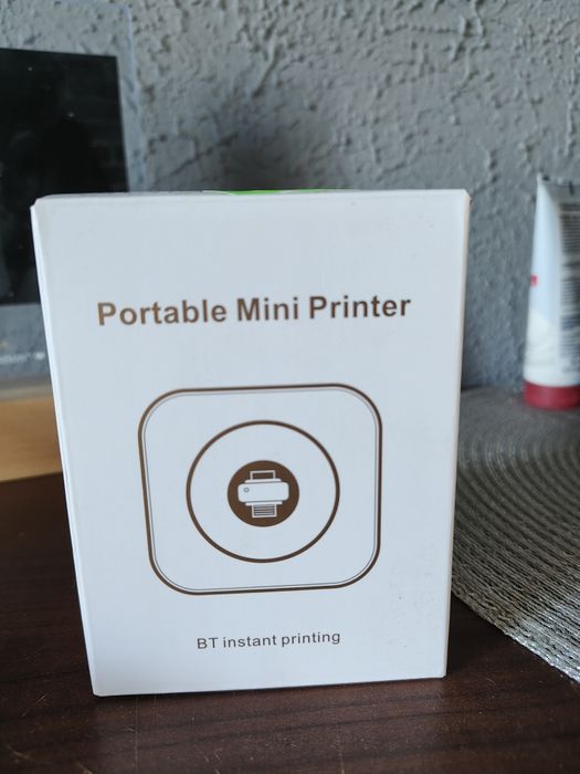Mini drukarka różowa