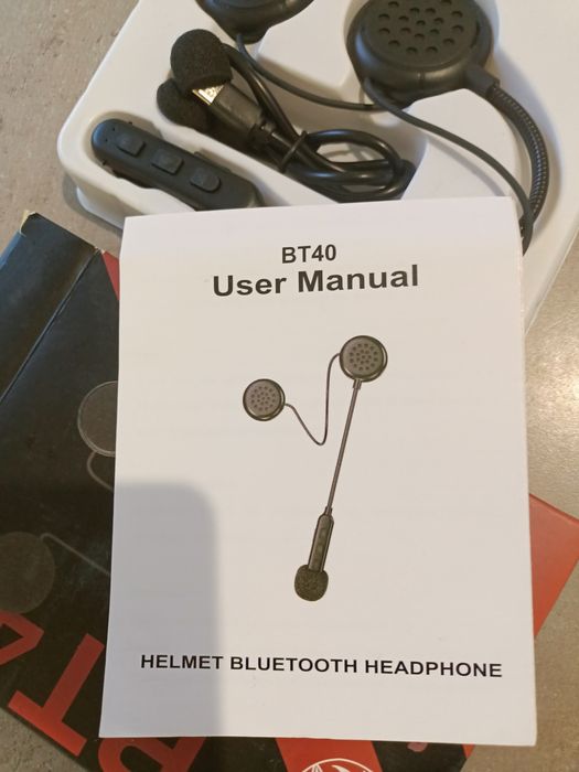 Блютуз гарнітура до шлему