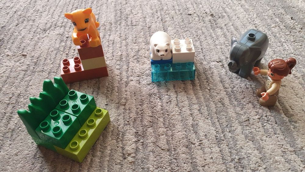 Zestaw Lego małe zoo