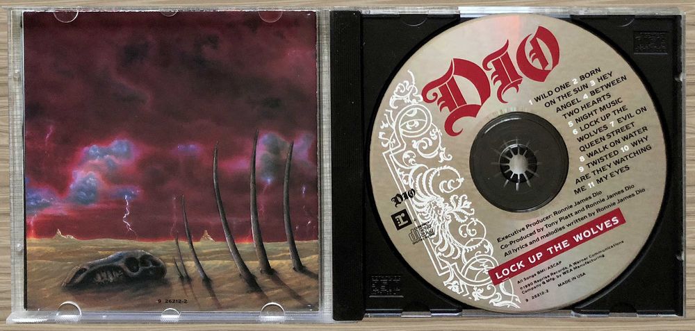 CD Dio - Holy Diver, The Last, Dream Evil, Lock Up The Wolves