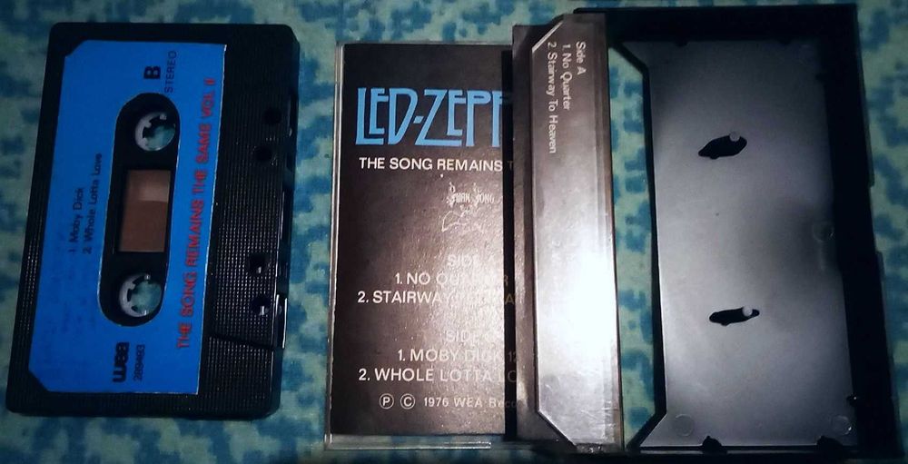 Led Zeppelin The Song Remains The Same vol I i II - MC VEA Records Ltd