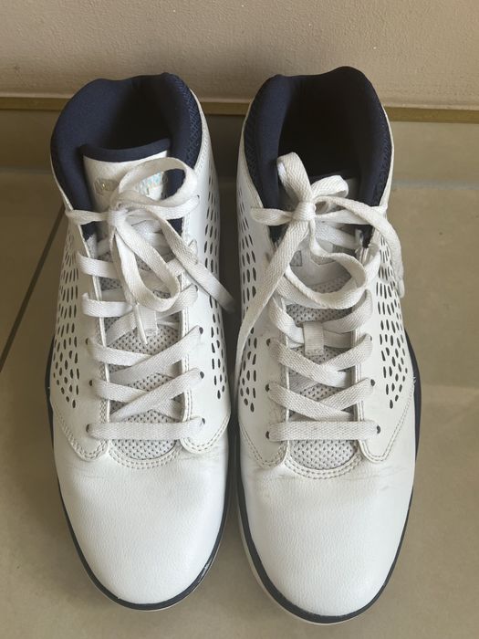 nike air jordan flight 2015 white midnight navy rozm. 43