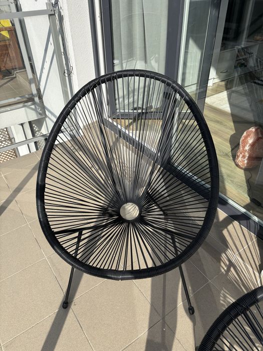 Zestaw dwoch krzesel na balkon/taras