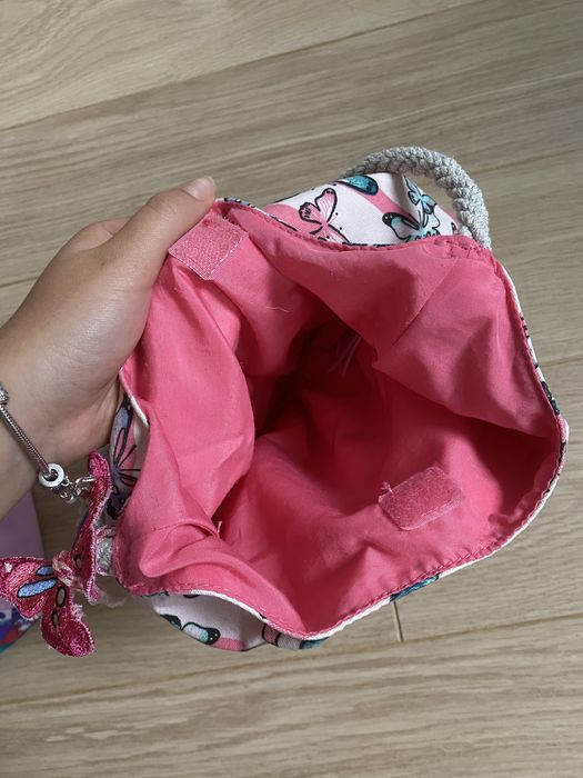 Torebka w motylki + kosmetyczka Disney Księżniczki