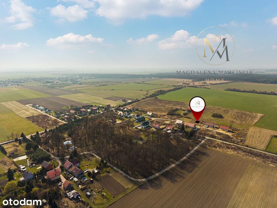 Działka budowlana 1027m2 | Kokorzyce | Media