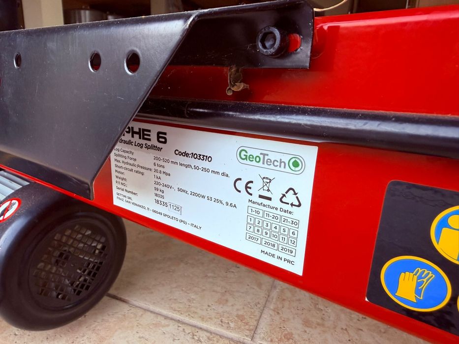 Rachador de Lenha motorizado 2200W