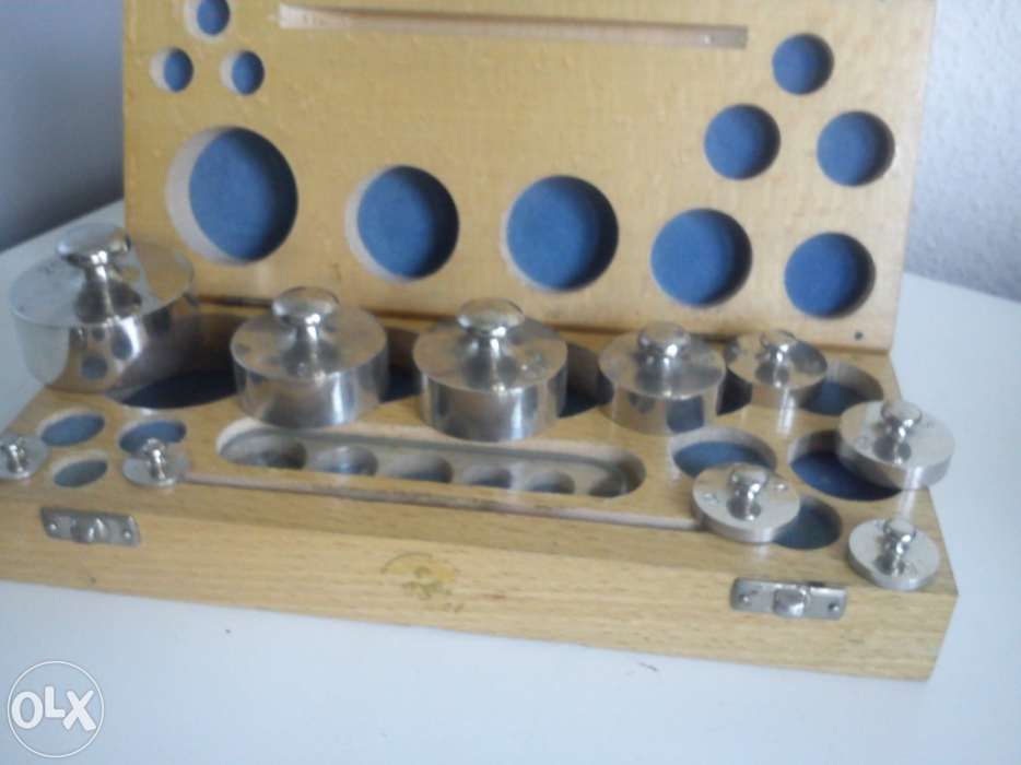 Caixa de pesos de,200gr 100gr 50gr 20gr 10gr 5gr 2gr