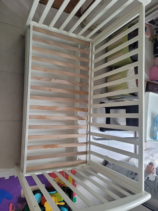 Berço Giordani modelo berço Alice de madeira