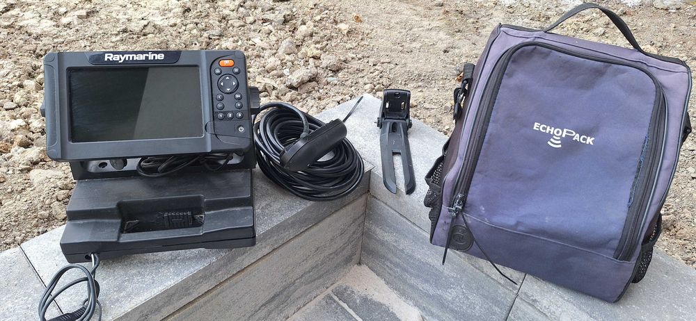 Raymarine Element 7 HV + LiFePO4 | Gotowy Zestaw | Stan Idealny