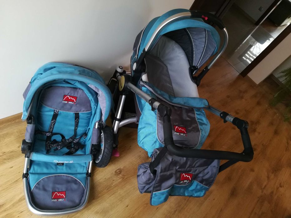 Solidny i wielofunkcyjny wózek dziecięcy 3 w 1 MEGA OKAZJA!