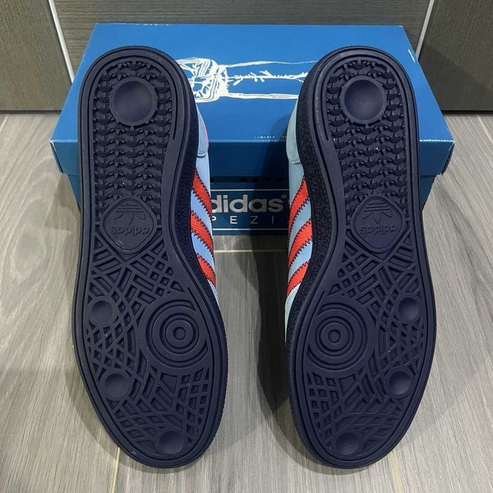 Кросівки Adidas x C.P. Company GT Manchester (41-44) / Адідас Сіпі Компані сині зашмеві / Spezial кеди