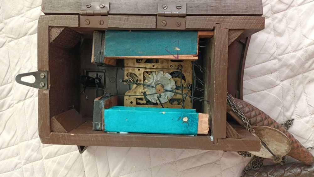 Zegar z kukułką stary