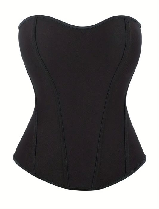 Корсет чорний на замочку xs