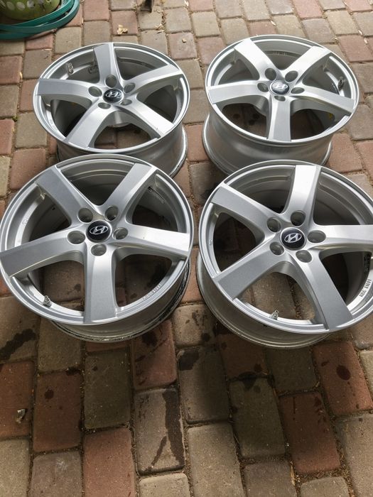 Felgi aluminiowe 17 Hyundai i30 i20 ix20 ix35 Tucson IONIQ SantaFe Sonata Elantra - 5x114.3