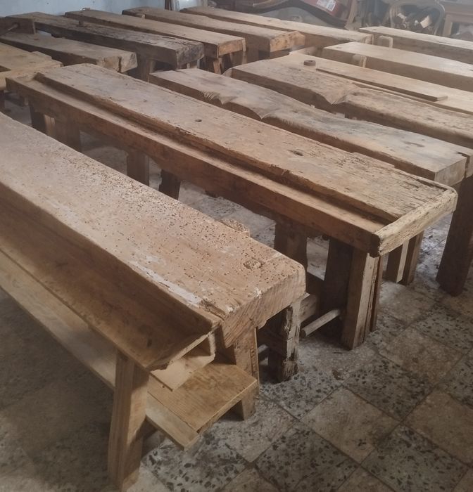 Mesa de carpinteiro maciça