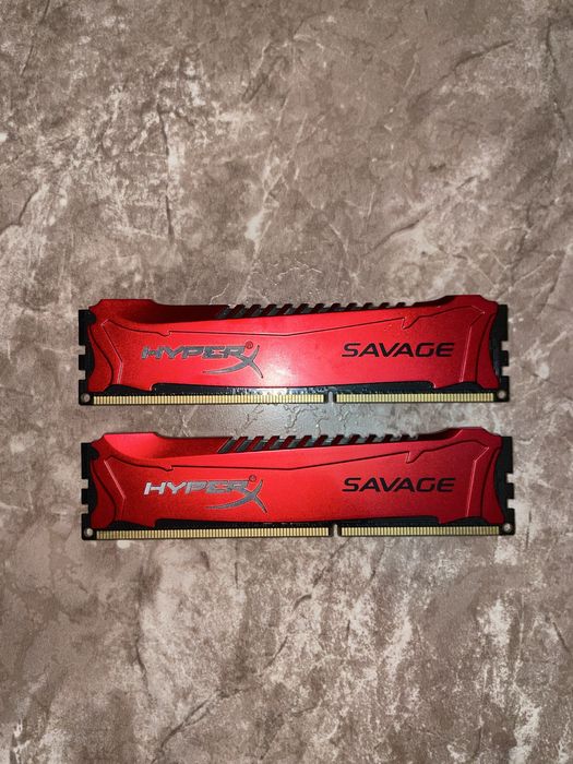 Оперативна пам'ять Kingston DDR3-1600 4096MB PC3-12800 HyperX Savage