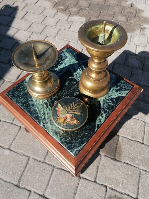 Zestaw mosiądz 3 szt