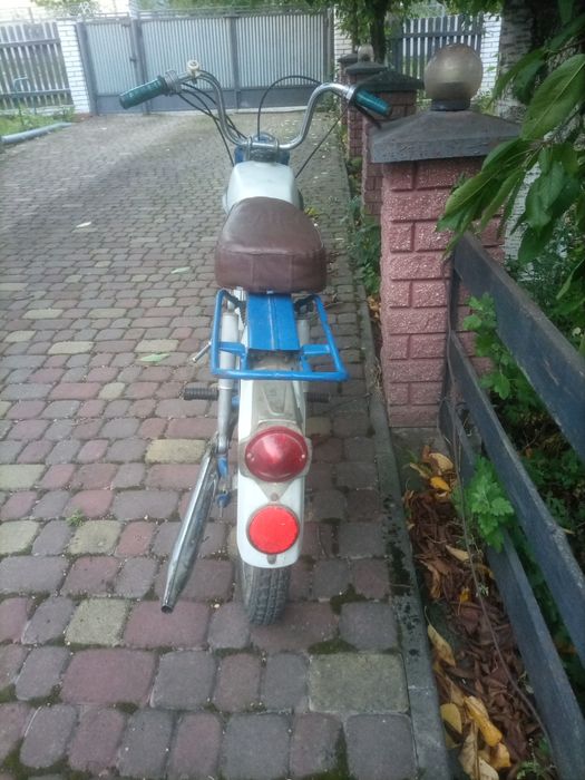 Мопед  Ріга  після  реставрації