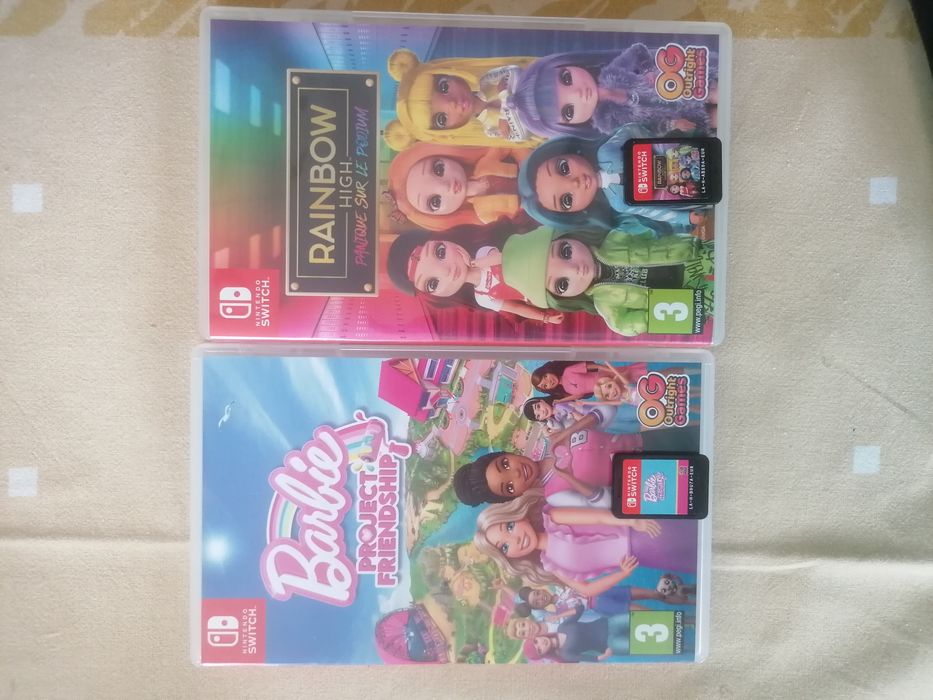 Barbie e Rainbow lote - switch