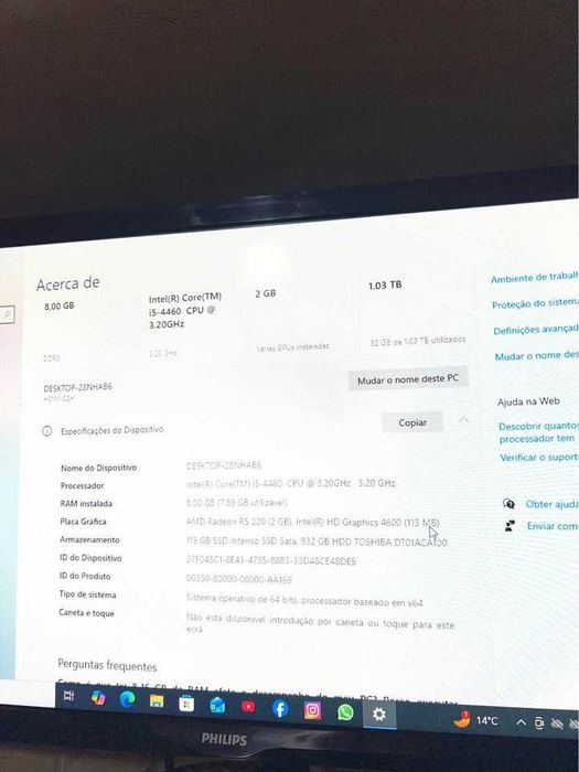 computador para escola ou escritorio