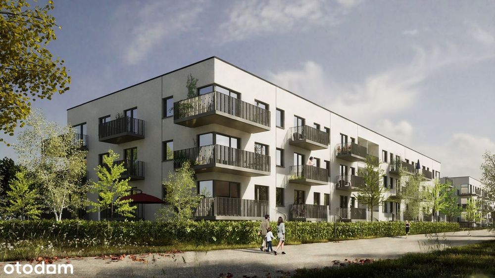 3-pokojowe mieszkanie 52m2 + balkon Bez Prowizji