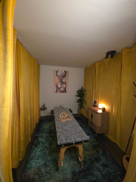 Masaż PALMOWY RAJ, relaks dla par, masaż KUBAŃSKI, Kraków