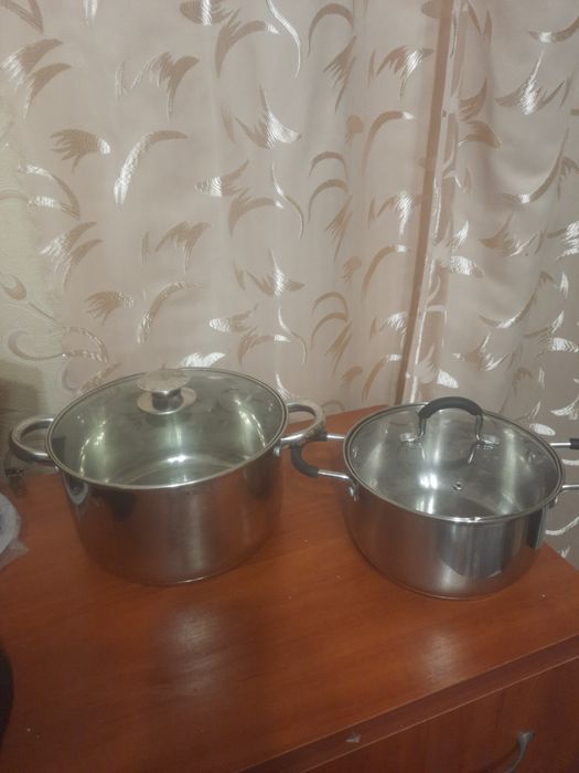 Кастрюли нержавейка