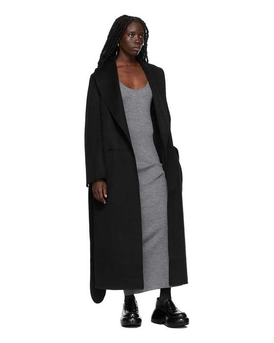 Пальто Toteme Robe Coat Eggnog \ Camel \ Black