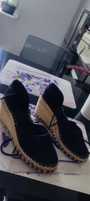 Espadryle czarne  Sinsay