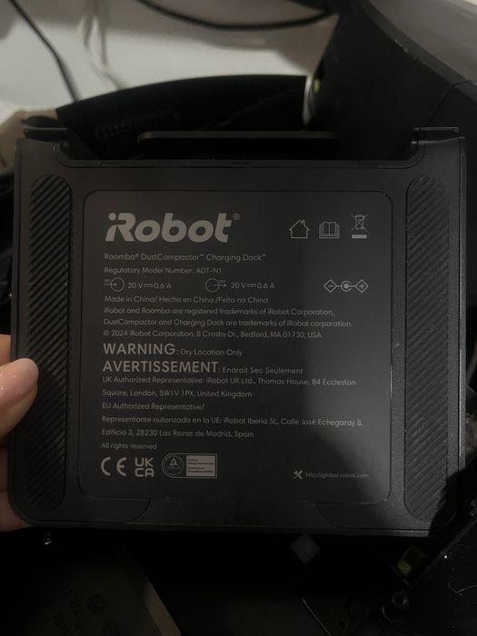 2 Roomba Combo 205 DustCompactor para peças