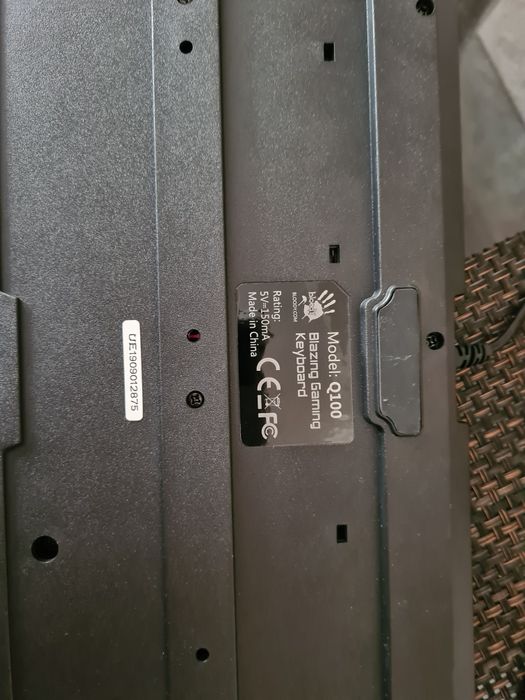 Клавиатура q100 blazing gaming keyboard