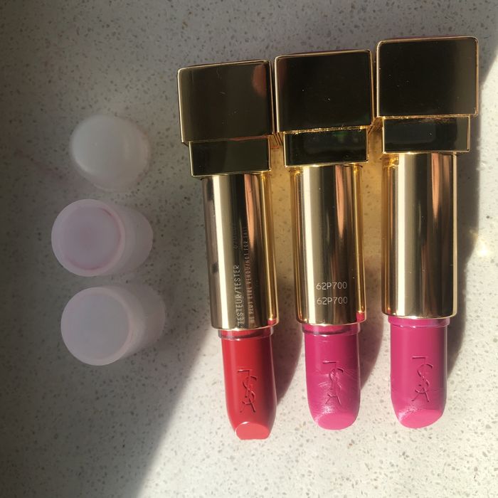 YSL rouge pur couture 19 , 1 szmina pomadka rozowa fuksja