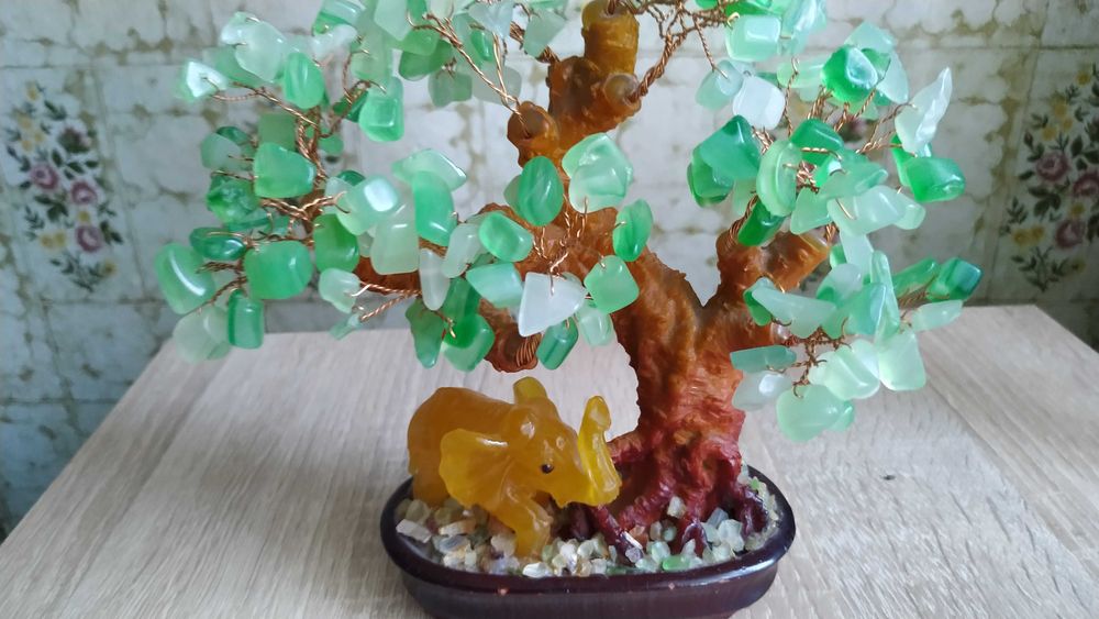 Дерево из натуральных камней (Дерево счастья)