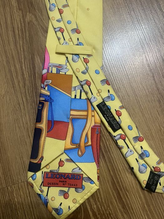 Краватка, галстук Leonard Paris