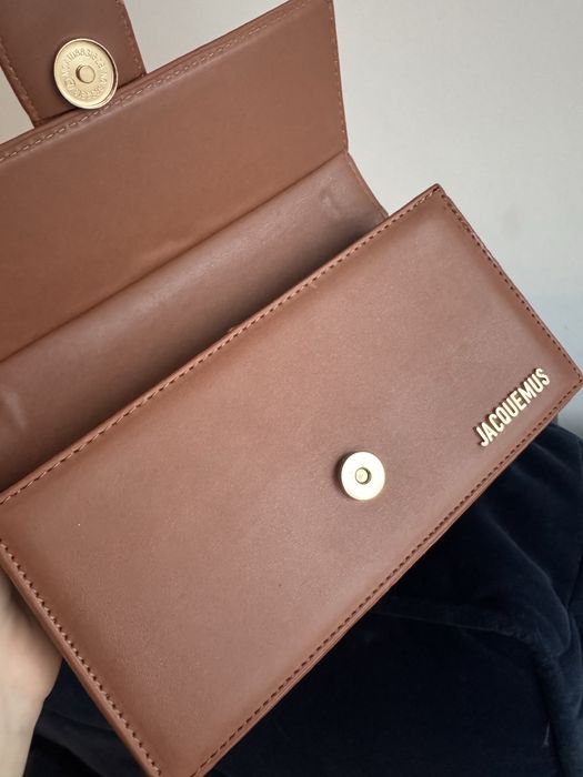 Torebka Jacquemus brązowa carmel
