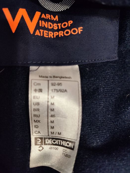 kurtka zimowa decathlon