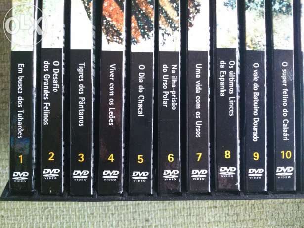 "Endangered Animals" DVD Collection – New, with Book and Cards64286318128769123