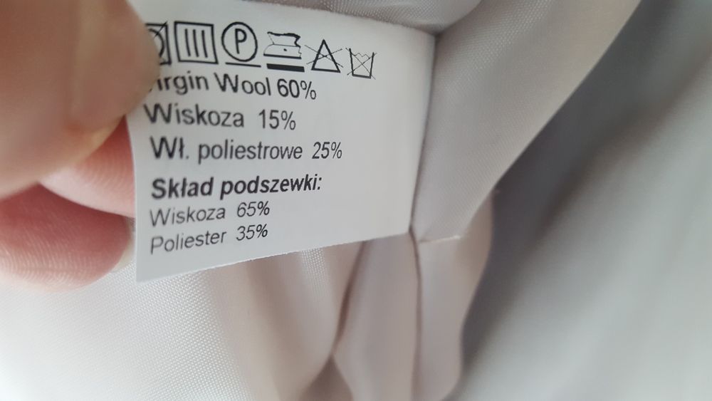 Kurtka r. 50 / wzrost 170 marki Arabessa 60% wełny. Nowa!