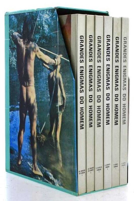Enciclopédia/ coleção completa livros Grandes Enigmas do Homem