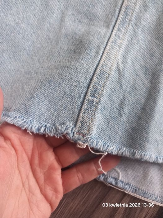Spódnica maxi C&A jasny jeans xs / s