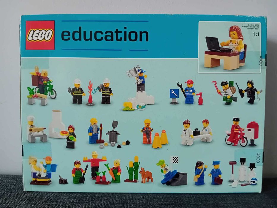 LEGO 9348 Education - Community Minifigure Set NOWY UNIKAT