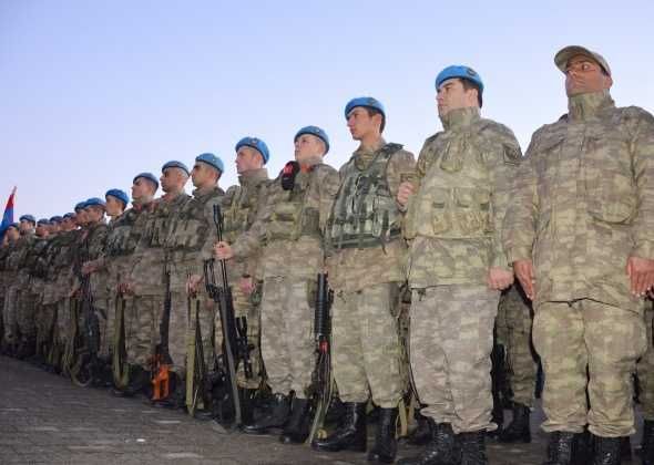 Parka da farda militar de combate paraquedistas Exército Turco M2008