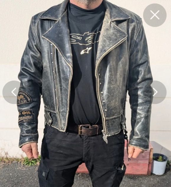 Casaco harley davidson pele