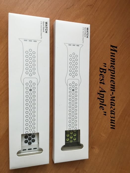 Спортивный Ремешок Nike Sport Band для Apple Watch, 1:1 Original